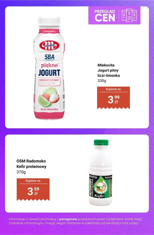 Dino - gazetka promocyjna Produkty fit i proteinowe - przegląd cen od czwartku 06.08 do wtorku 11.08 - strona 7