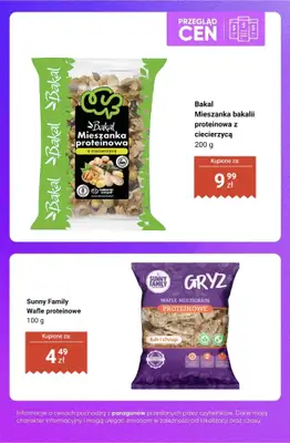 Dino - gazetka promocyjna Produkty fit i proteinowe - przegląd cen od czwartku 06.08 do wtorku 11.08 - strona 5