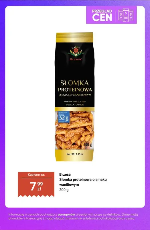 Dino - gazetka promocyjna Produkty fit i proteinowe - przegląd cen od czwartku 06.08 do wtorku 11.08 - strona 8