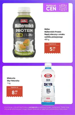 Dino - gazetka promocyjna Produkty fit i proteinowe - przegląd cen od czwartku 06.08 do wtorku 11.08 - strona 3