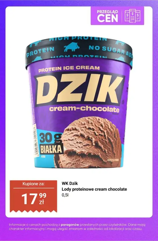 Dino - gazetka promocyjna Produkty fit i proteinowe - przegląd cen od czwartku 06.08 do wtorku 11.08 - strona 6