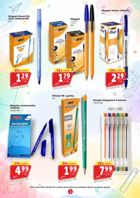 Prim Market - gazetka promocyjna Witaj szkoło! od środy 05.08 do niedzieli 13.09 - strona 2