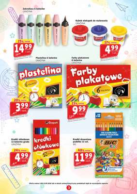 Prim Market - gazetka promocyjna Witaj szkoło! od środy 05.08 do niedzieli 13.09 - strona 3