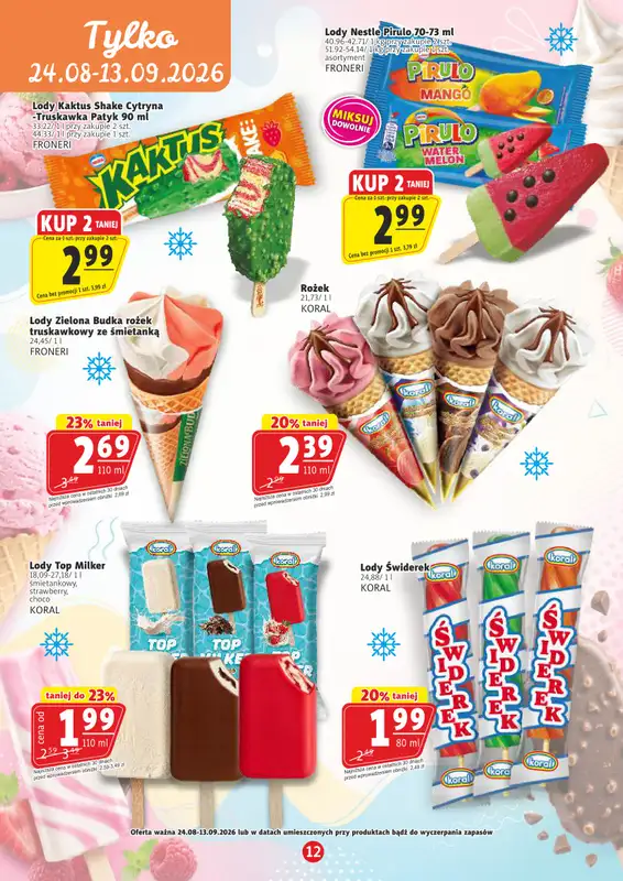 Prim Market - gazetka promocyjna Witaj szkoło! od środy 05.08 do niedzieli 13.09 - strona 12