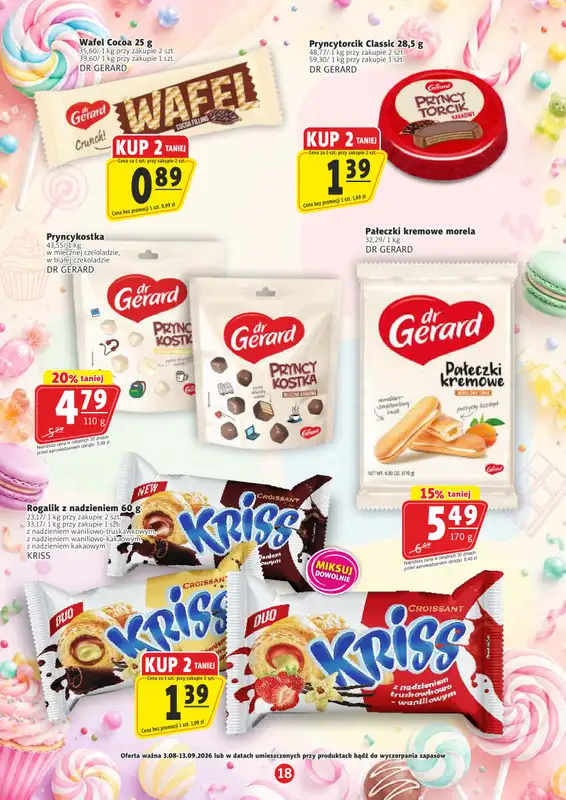 Prim Market - gazetka promocyjna Witaj szkoło! od środy 05.08 do niedzieli 13.09 - strona 18