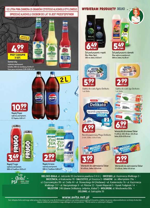 Avita - gazetka promocyjna Gazetka od środy 05.08 do wtorku 11.08 - strona 4