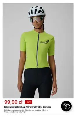 4F - gazetka promocyjna Odzież rowerowa w super cenach! od środy 05.08  - strona 2