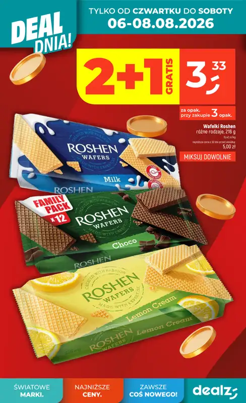 Dealz - gazetka promocyjna Deal dnia od czwartku 06.08 do środy 12.08 - strona 2