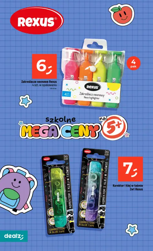 Dealz - gazetka promocyjna Szkolne MEGA CENY od czwartku 06.08 do środy 02.09 - strona 52