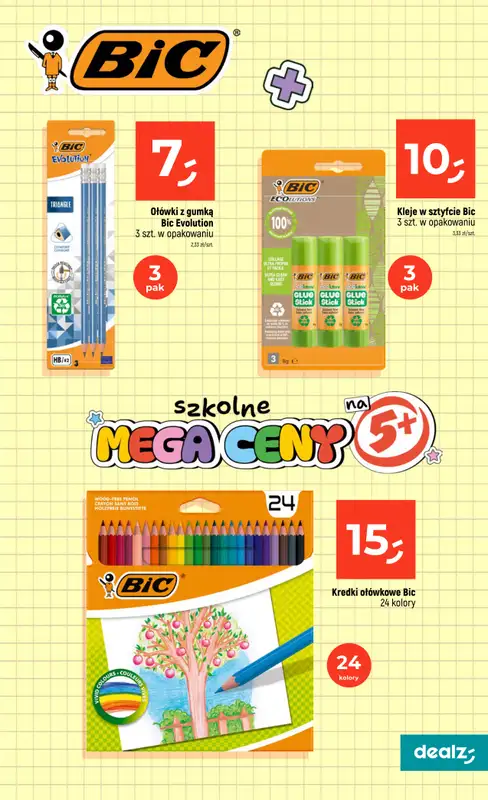Dealz - gazetka promocyjna Szkolne MEGA CENY od czwartku 06.08 do środy 02.09 - strona 49
