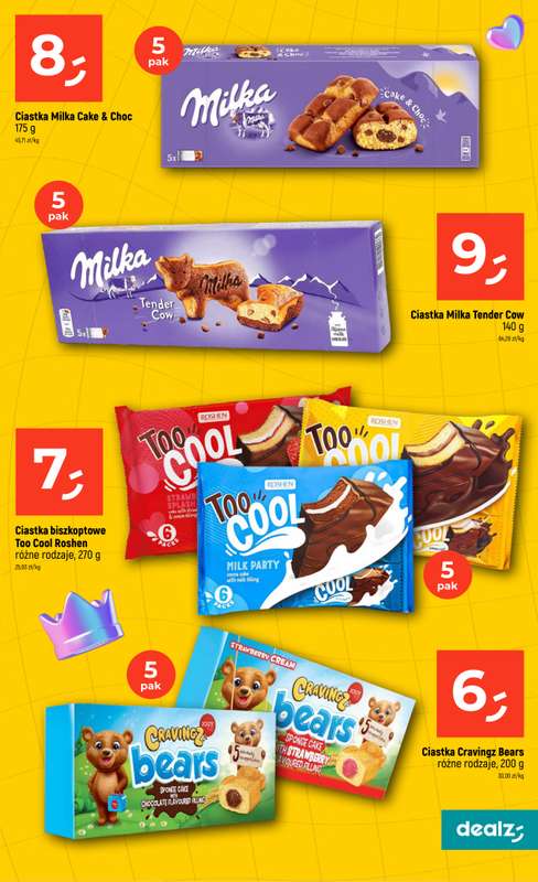 Dealz - gazetka promocyjna Szkolne MEGA CENY  do środy 02.09 - strona 7