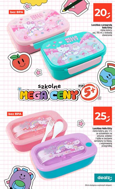Dealz - gazetka promocyjna Szkolne MEGA CENY  do środy 02.09 - strona 35