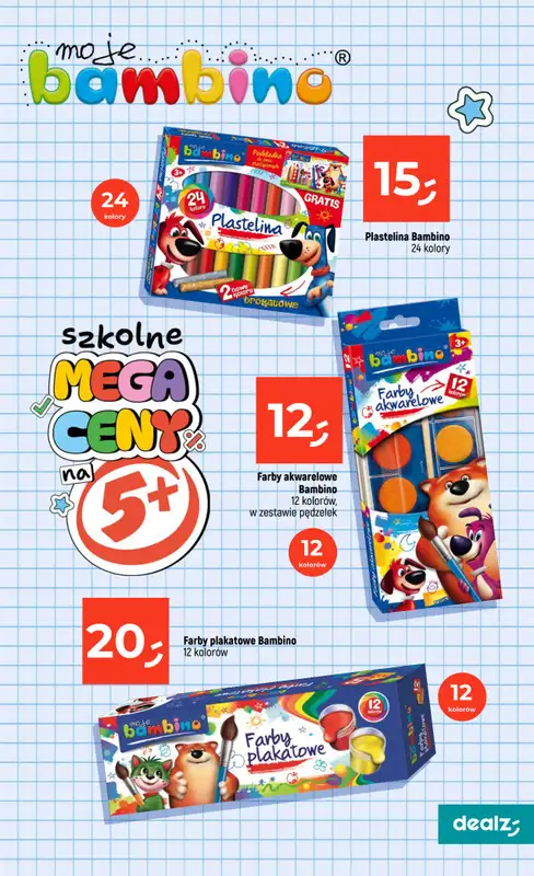 Dealz - gazetka promocyjna Szkolne MEGA CENY od czwartku 06.08 do środy 02.09 - strona 43
