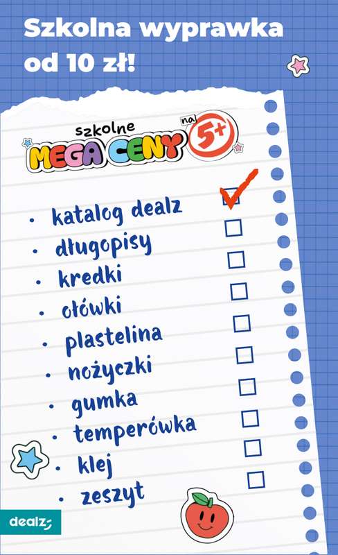 Dealz - gazetka promocyjna Szkolne MEGA CENY  do środy 02.09 - strona 2