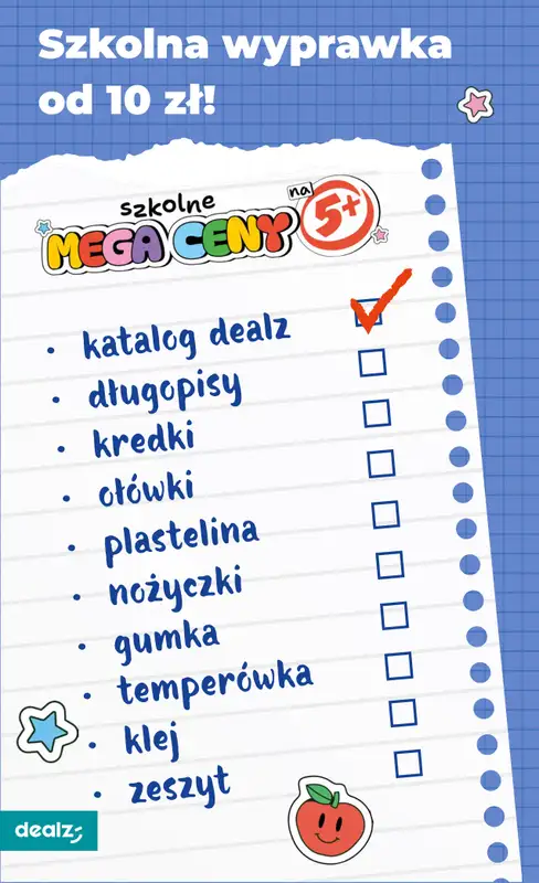 Dealz - gazetka promocyjna Szkolne MEGA CENY od czwartku 06.08 do środy 02.09 - strona 2