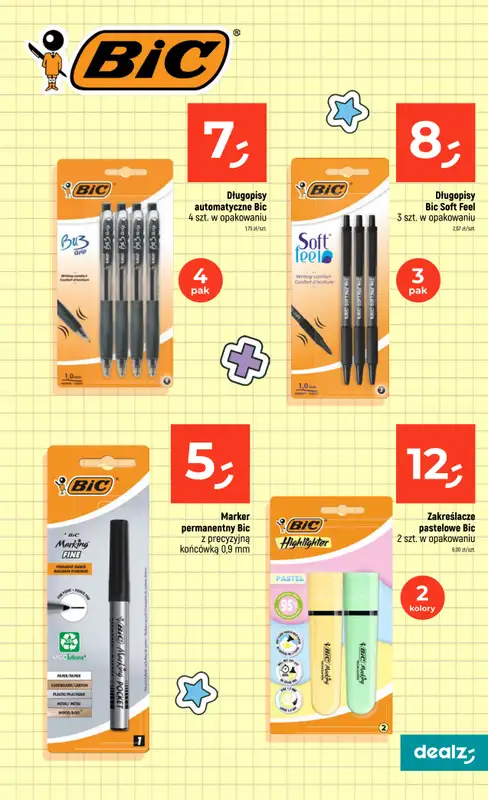 Dealz - gazetka promocyjna Szkolne MEGA CENY od czwartku 06.08 do środy 02.09 - strona 47