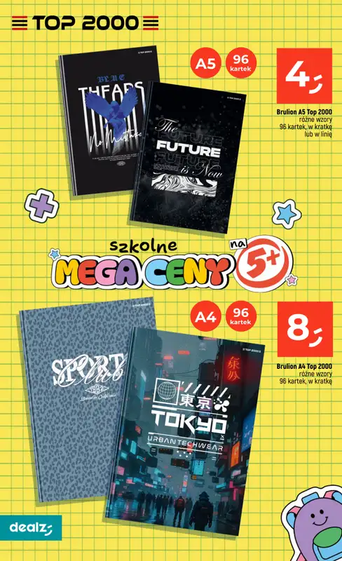 Dealz - gazetka promocyjna Szkolne MEGA CENY od czwartku 06.08 do środy 02.09 - strona 62