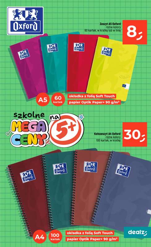 Dealz - gazetka promocyjna Szkolne MEGA CENY  do środy 02.09 - strona 57