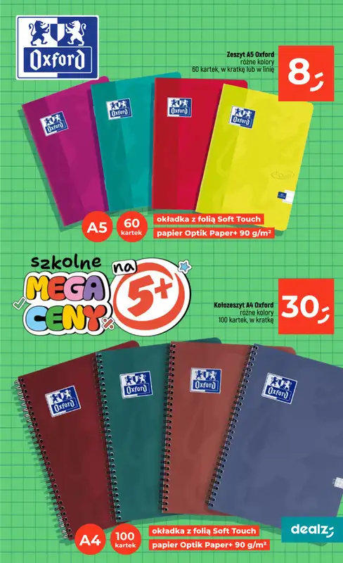 Dealz - gazetka promocyjna Szkolne MEGA CENY od czwartku 06.08 do środy 02.09 - strona 57