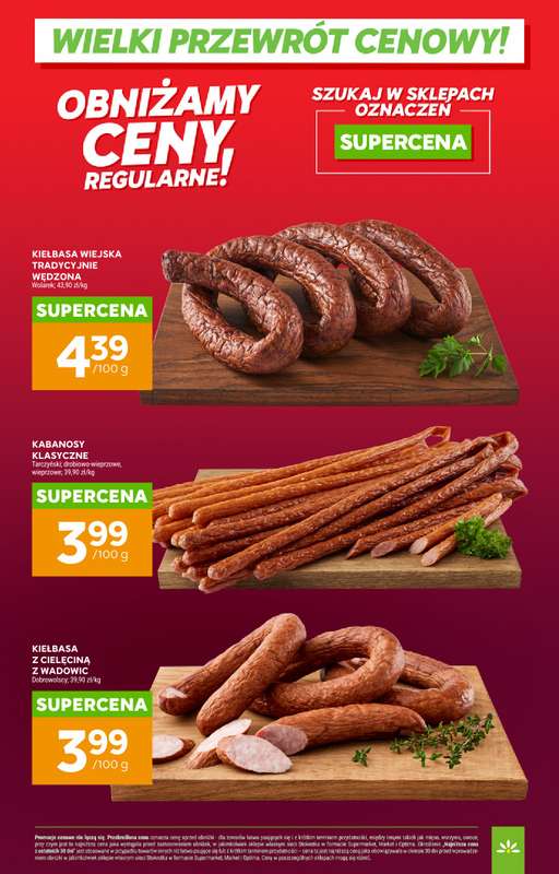 Stokrotka - gazetka promocyjna Wielki przewrót cenowy!  do poniedziałku 31.08 - strona 8