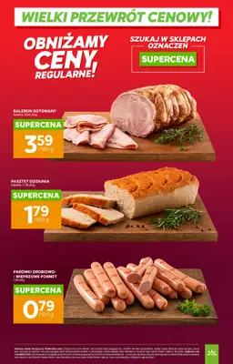 Stokrotka - gazetka promocyjna Wielki przewrót cenowy! od środy 05.08 do poniedziałku 31.08 - strona 7