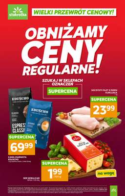 Stokrotka - gazetka promocyjna Wielki przewrót cenowy! od środy 05.08 do poniedziałku 31.08