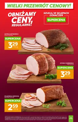 Stokrotka - gazetka promocyjna Wielki przewrót cenowy! od środy 05.08 do poniedziałku 31.08 - strona 6
