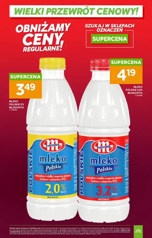 Stokrotka - gazetka promocyjna Wielki przewrót cenowy! od środy 05.08 do poniedziałku 31.08 - strona 12