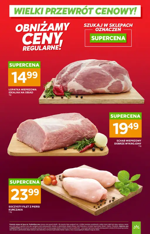 Stokrotka - gazetka promocyjna Wielki przewrót cenowy! od środy 05.08 do poniedziałku 31.08 - strona 4