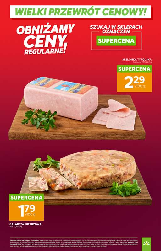 Stokrotka - gazetka promocyjna Wielki przewrót cenowy! od środy 05.08 do poniedziałku 31.08 - strona 10