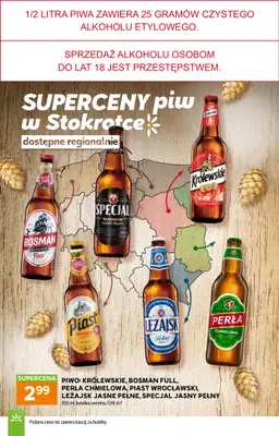 Stokrotka - gazetka promocyjna Wielki przewrót cenowy! od środy 05.08 do poniedziałku 31.08 - strona 23