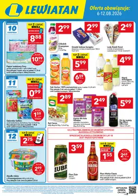 LEWIATAN - gazetka promocyjna Mamy TO w Lewiatanie – woj. lubelskie od czwartku 06.08 do środy 12.08