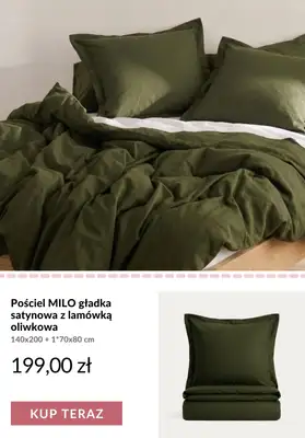 Homla - gazetka promocyjna Kolekcja pościeli od środy 05.08  - strona 10