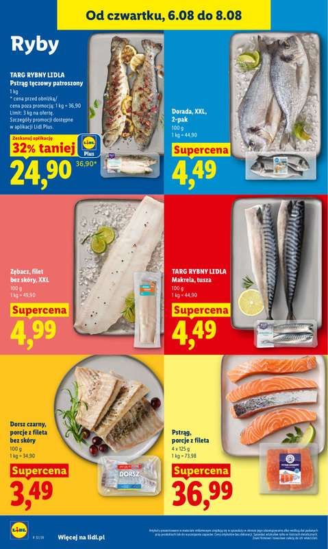 Lidl - gazetka promocyjna Oferta od czwartku od czwartku 06.08 do soboty 08.08 - strona 64
