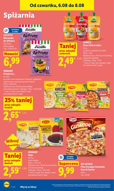 Lidl - gazetka promocyjna Oferta od czwartku od czwartku 06.08 do soboty 08.08 - strona 82