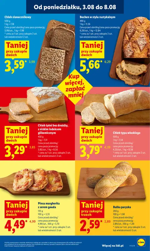 Lidl - gazetka promocyjna Oferta od czwartku od czwartku 06.08 do soboty 08.08 - strona 55