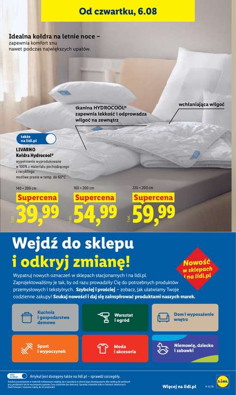Lidl - gazetka promocyjna Oferta od czwartku od czwartku 06.08 do soboty 08.08 - strona 41