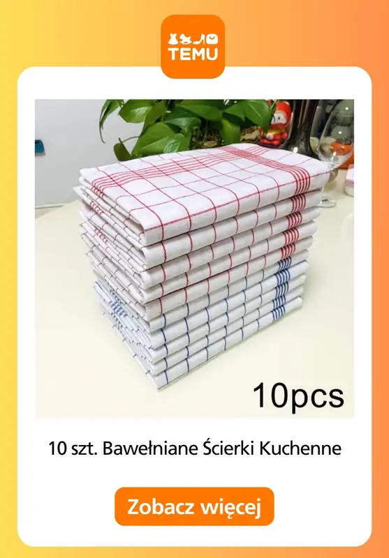 Temu - gazetka promocyjna Produkty do sprzątania od środy 05.08  - strona 10