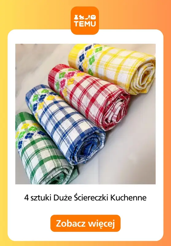 Temu - gazetka promocyjna Produkty do sprzątania od środy 05.08  - strona 4