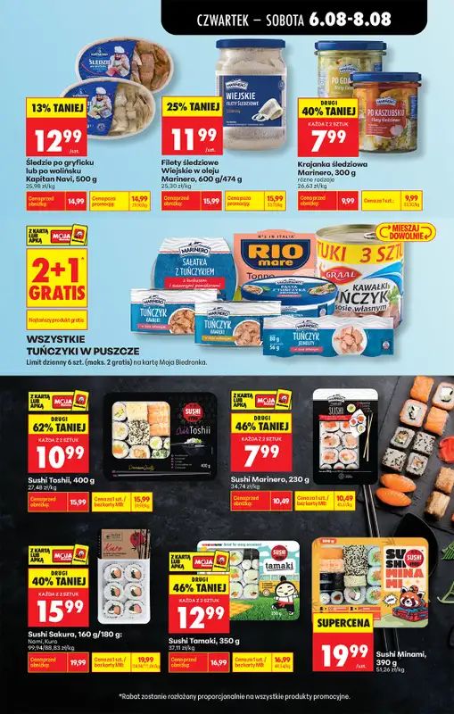 Biedronka - gazetka promocyjna Od czwartku od czwartku 06.08 do środy 12.08 - strona 39