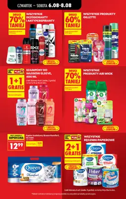 Biedronka - gazetka promocyjna Od czwartku od czwartku 06.08 do środy 12.08 - strona 15