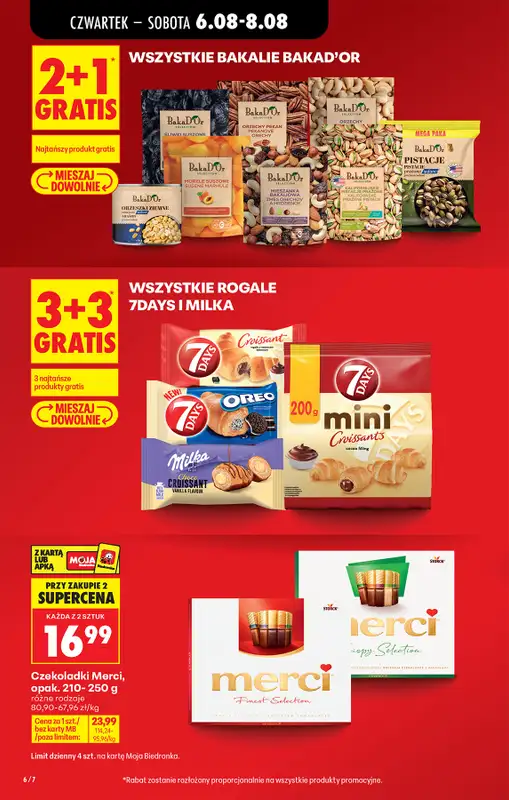 Biedronka - gazetka promocyjna Od czwartku od czwartku 06.08 do środy 12.08 - strona 8
