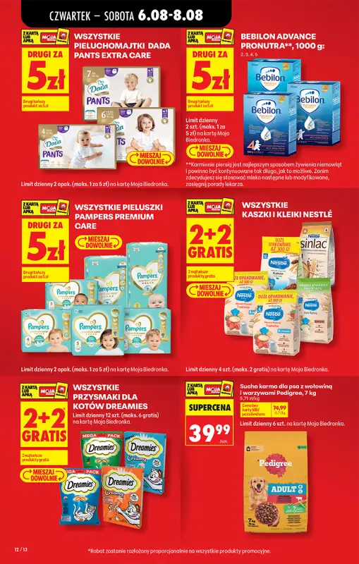 Biedronka - gazetka promocyjna Od czwartku od czwartku 06.08 do środy 12.08 - strona 18