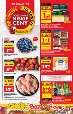Biedronka - gazetka promocyjna Od czwartku od czwartku 06.08 do środy 12.08