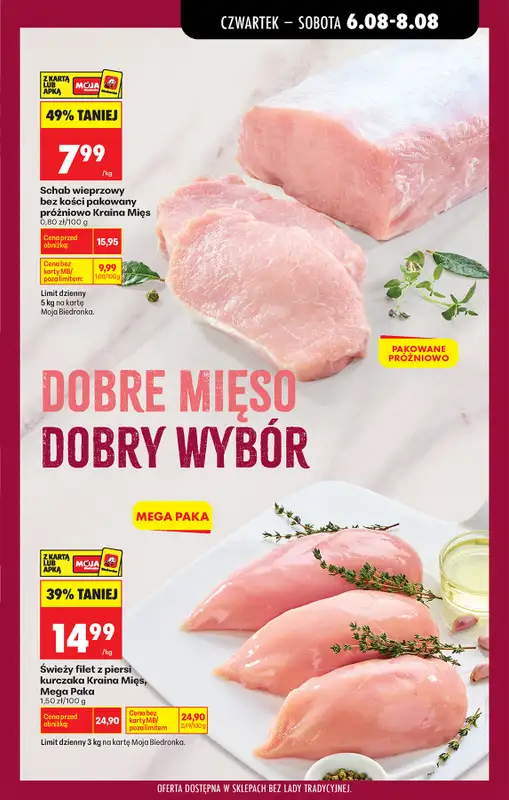 Biedronka - gazetka promocyjna Od czwartku od czwartku 06.08 do środy 12.08 - strona 33