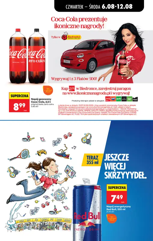 Biedronka - gazetka promocyjna Od czwartku od czwartku 06.08 do środy 12.08 - strona 73