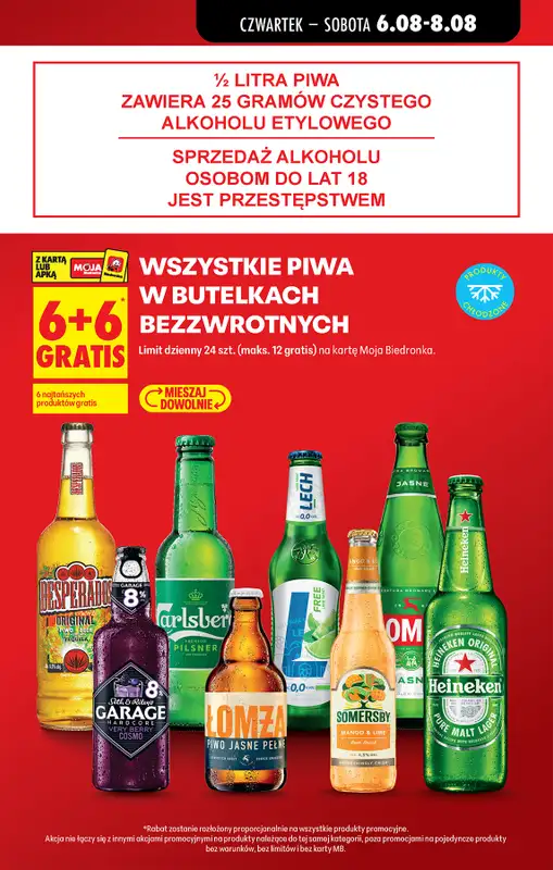 Biedronka - gazetka promocyjna Od czwartku od czwartku 06.08 do środy 12.08 - strona 11