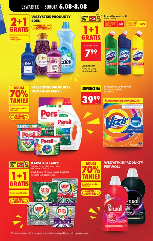 Biedronka - gazetka promocyjna Od czwartku od czwartku 06.08 do środy 12.08 - strona 17