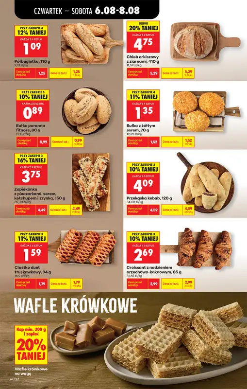 Biedronka - gazetka promocyjna Od czwartku od czwartku 06.08 do środy 12.08 - strona 42