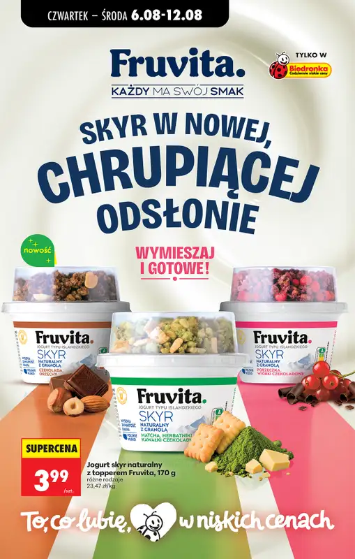 Biedronka - gazetka promocyjna Od czwartku od czwartku 06.08 do środy 12.08 - strona 52